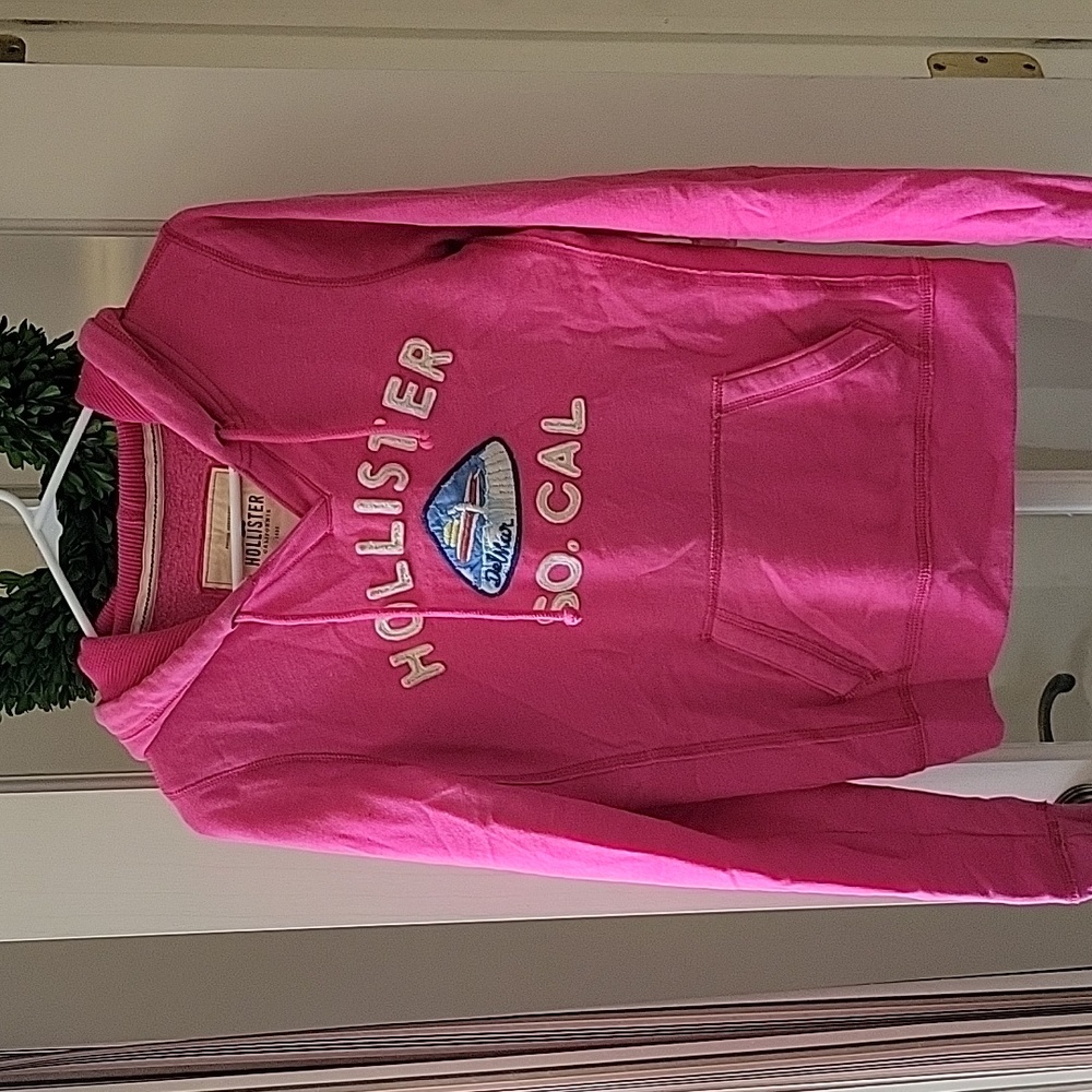 Pink Hollister Hoodie So Cal